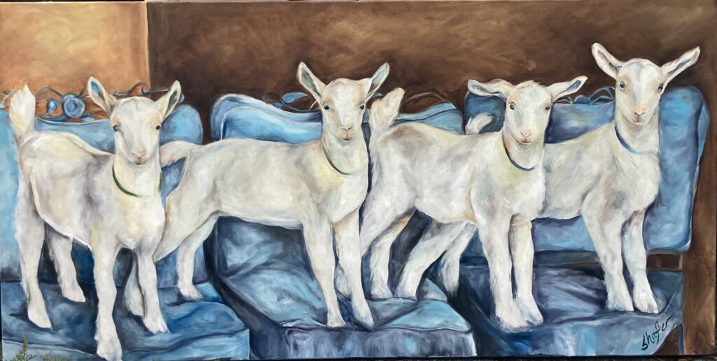 COMMISSIONED ART BY GEORGE ANN SHAFER
