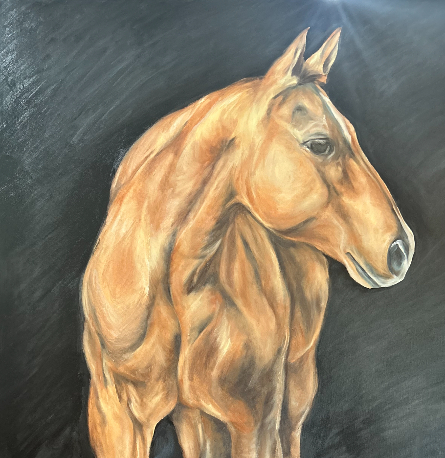 COMMISSIONED HORSE BY GEORGE ANN SHAFER