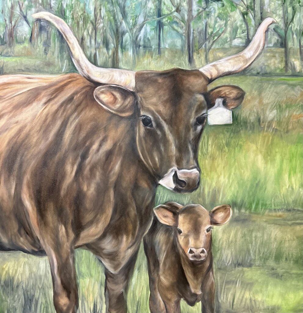 COMMISSIONED PIECE BY GEORGE ANN SHAFER