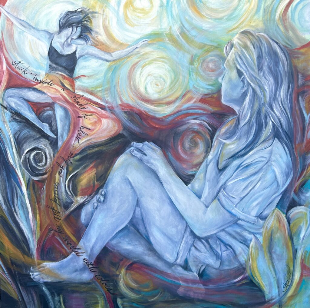 SELF PORTRAIT BY GEORGE ANN SHAFER