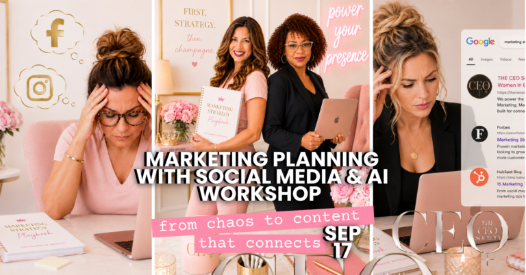 MARKETING PLANNING WITH SOCIAL MEDIA & AI